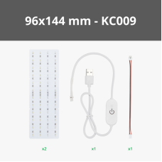 Bambu Lithophane LED Backlight Board Kit 2pcs