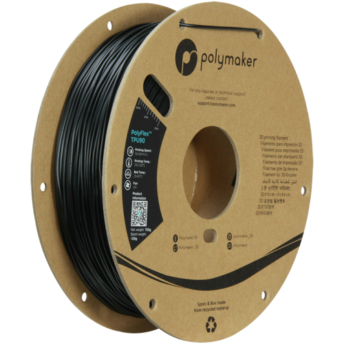 Polymaker PolyFlex TPU-90A Black  1.75 750gr