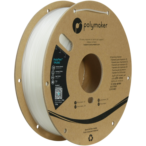 Polymaker PolyFlex TPU-90A Clear  1.75 750gr