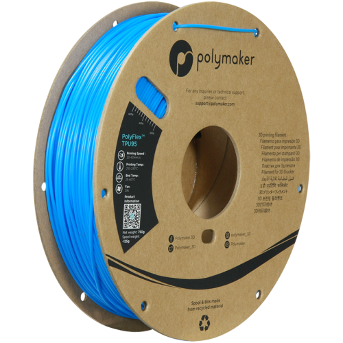 Polymaker PolyFlex TPU-95A Blue  1.75 750gr