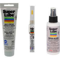 SUPER LUBE smeervet 85 gr + olie 7 ml + reiniger 118 ml