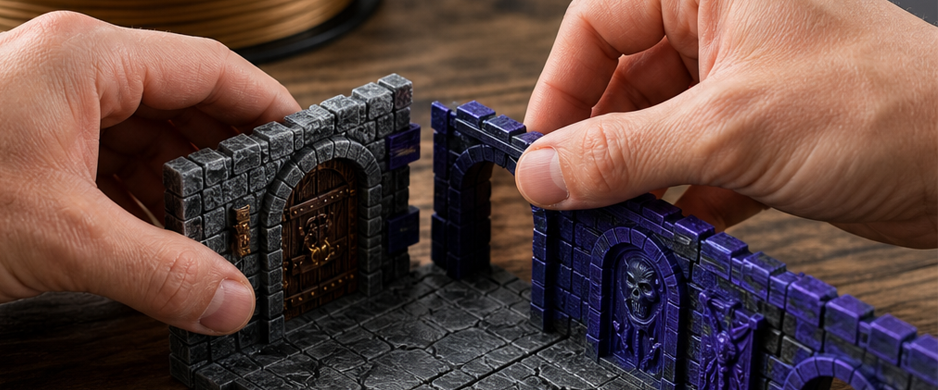 3D geprint tabletop terrain bouwen in Sneek